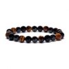 hematiet/obsidiaan/ tijgeroog elastisch