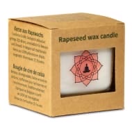 Koolzaadwas ecologische geurkaars Meditatie